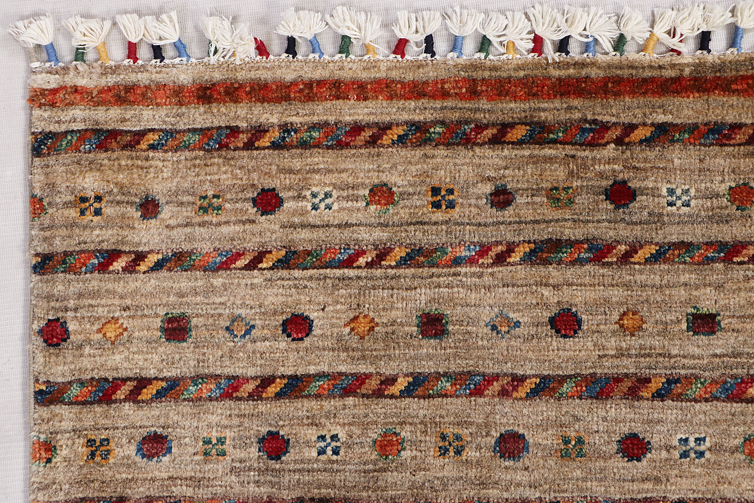 Handmade Persian Rug KHURJEEN