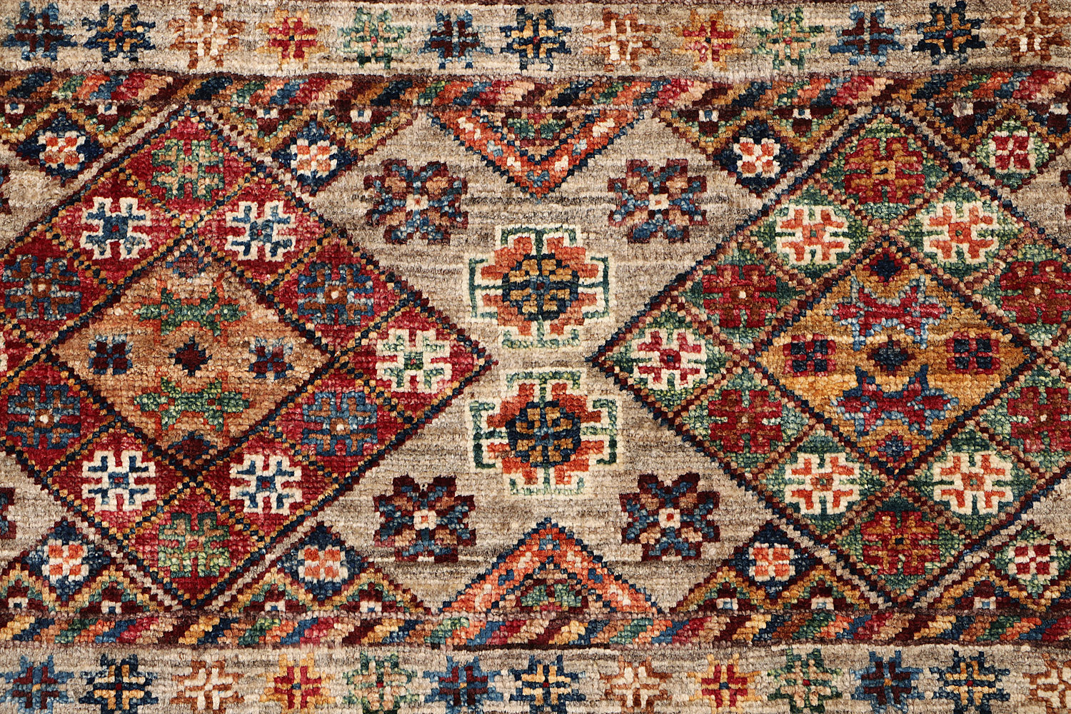 Handmade Persian Rug KHURJEEN