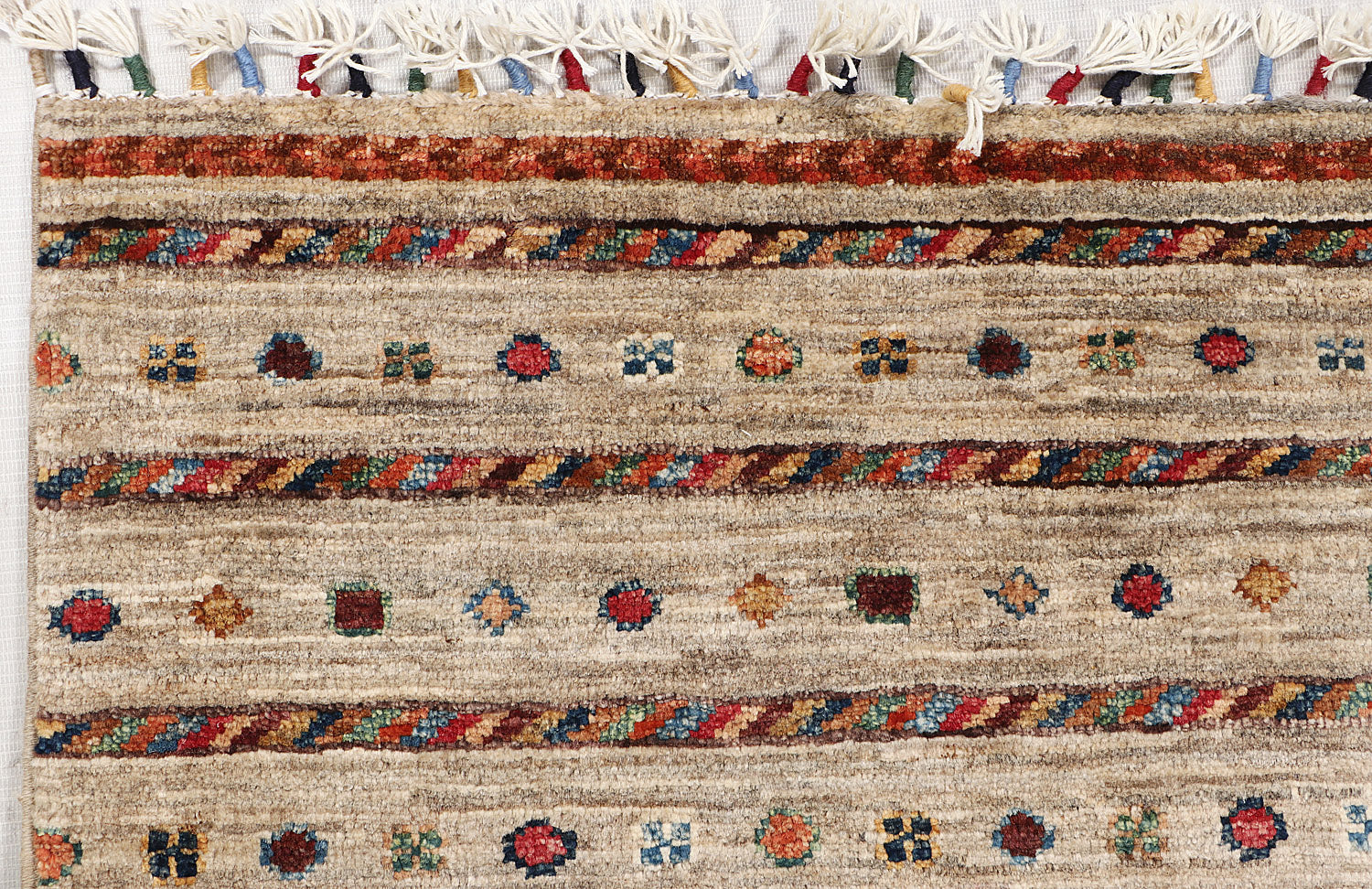 Handmade Persian Rug KHURJEEN