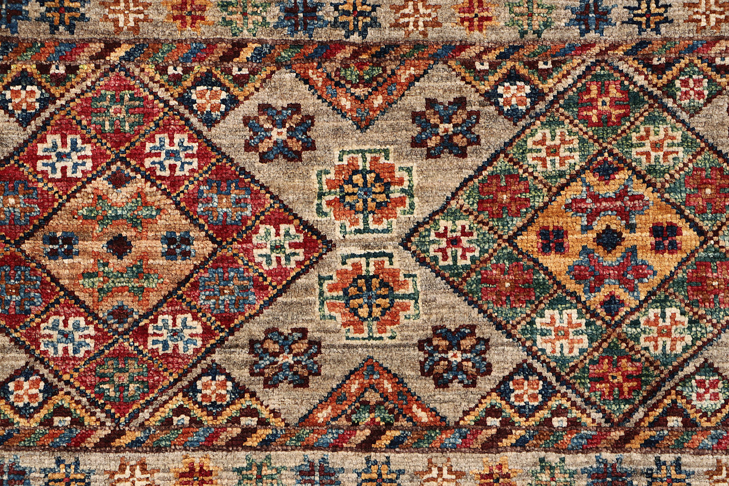 Handmade Persian Rug KHURJEEN