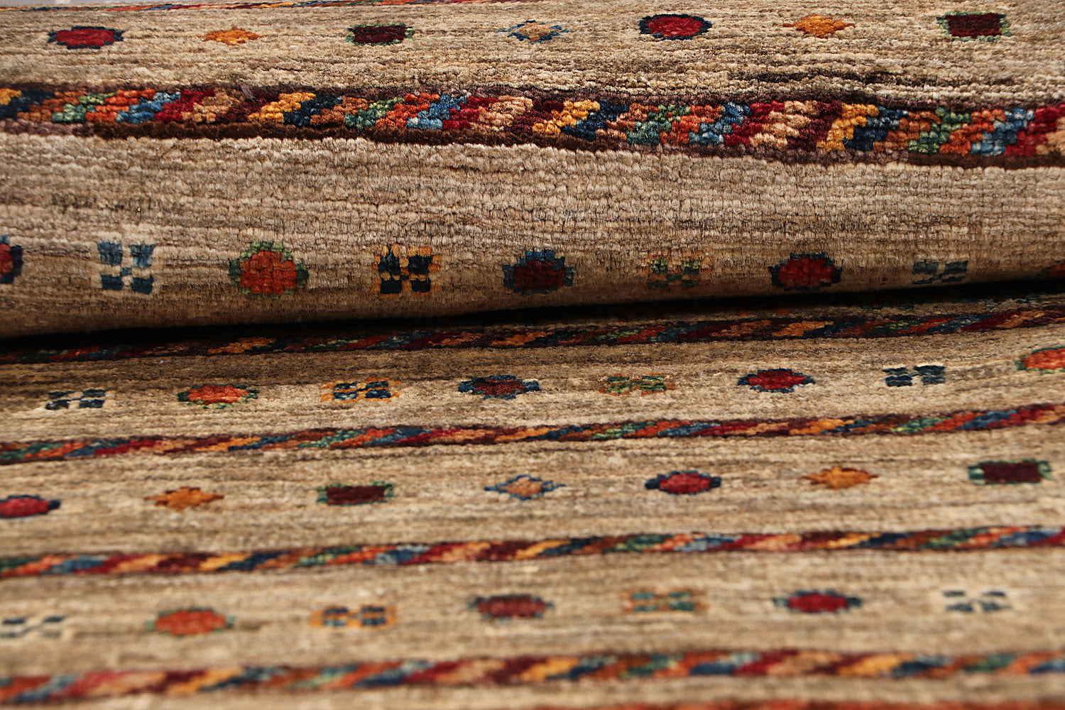 Handmade Persian Rug KHURJEEN