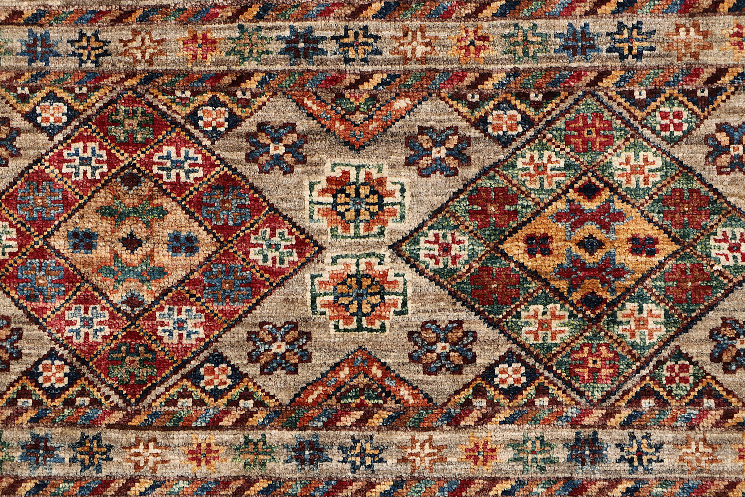 Handmade Persian Rug KHURJEEN
