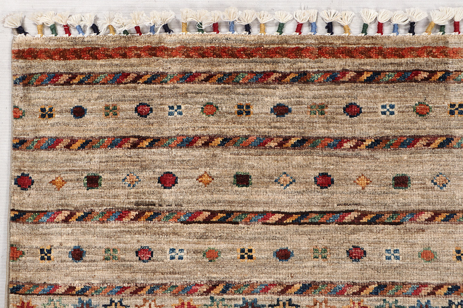 Handmade Persian Rug KHURJEEN