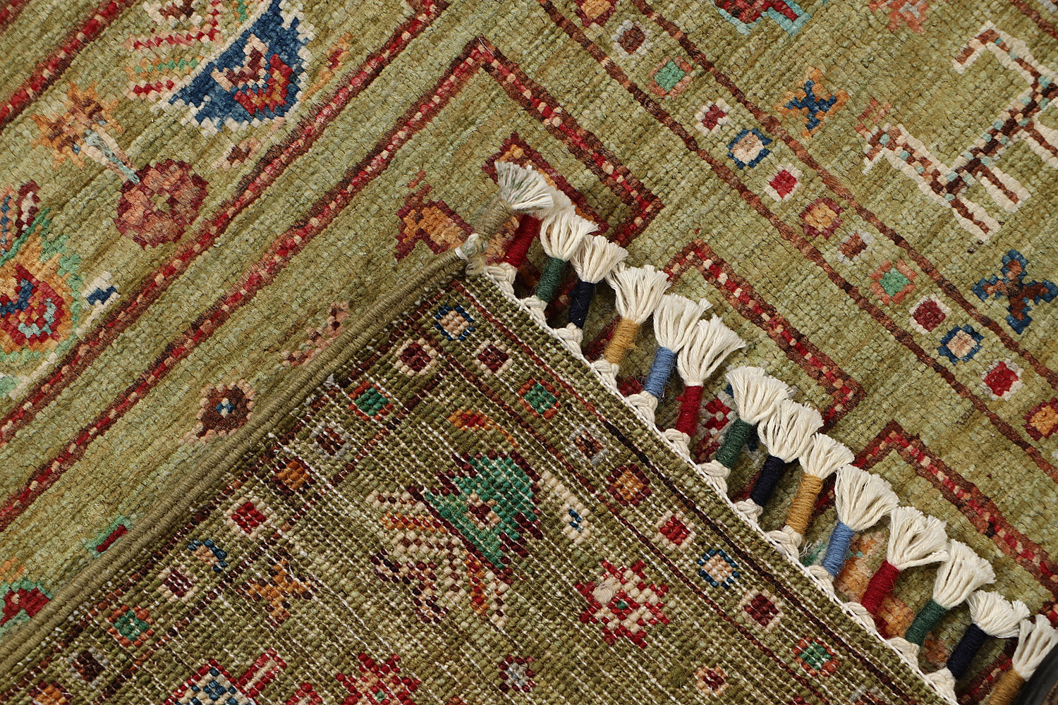 Handmade Persian Rug KHURJEEN