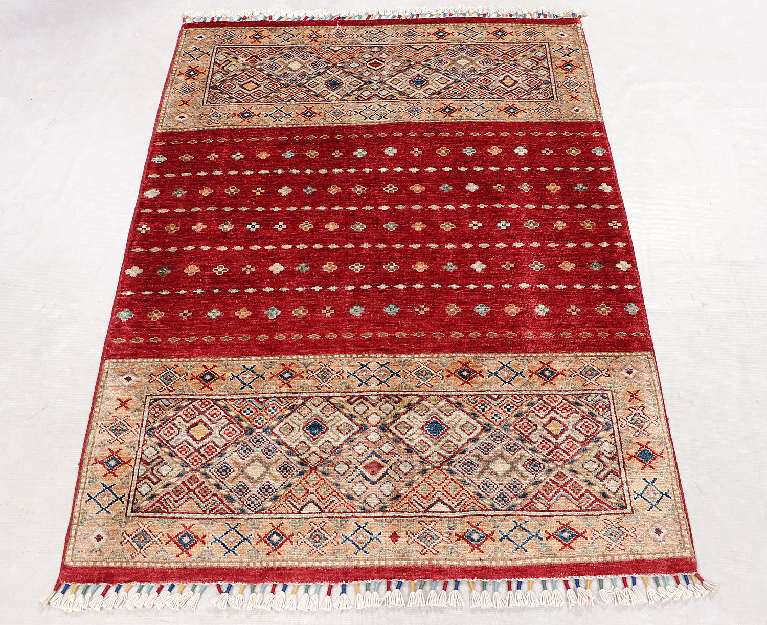 Handmade Persian Rug KHURJEEN