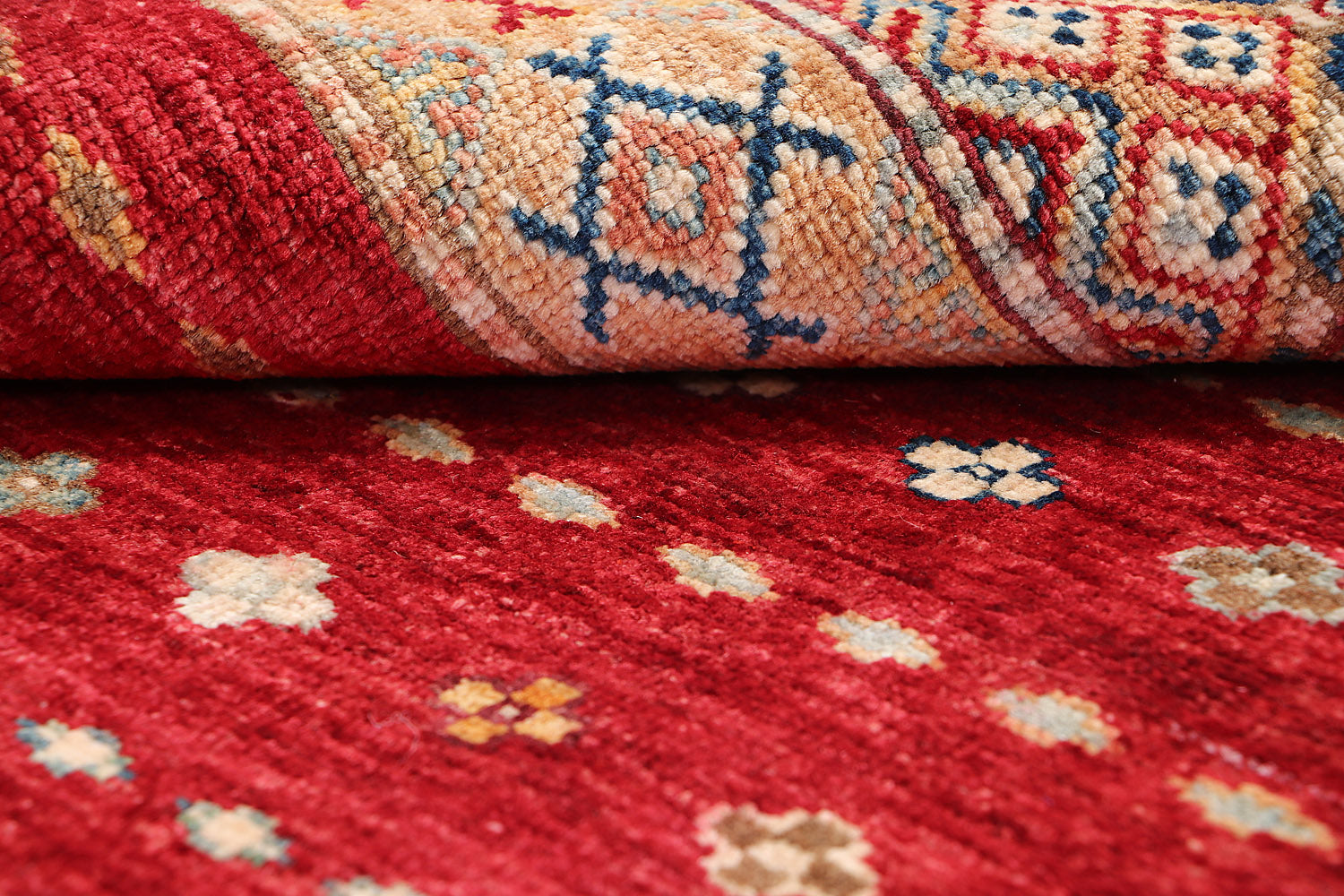 Handmade Persian Rug KHURJEEN