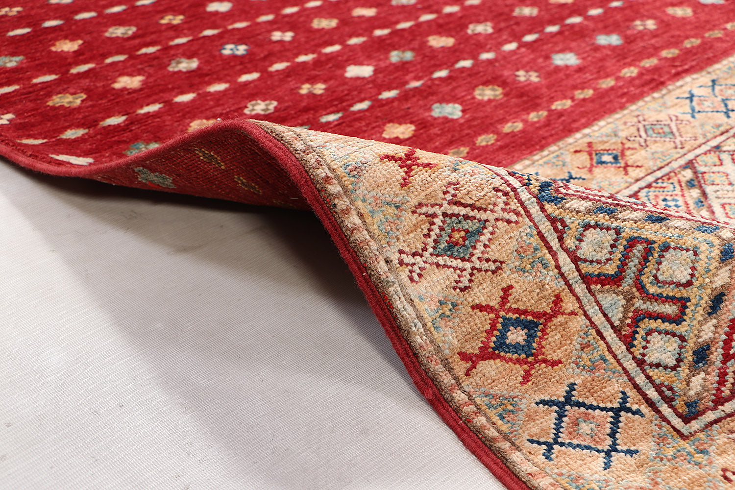 Handmade Persian Rug KHURJEEN