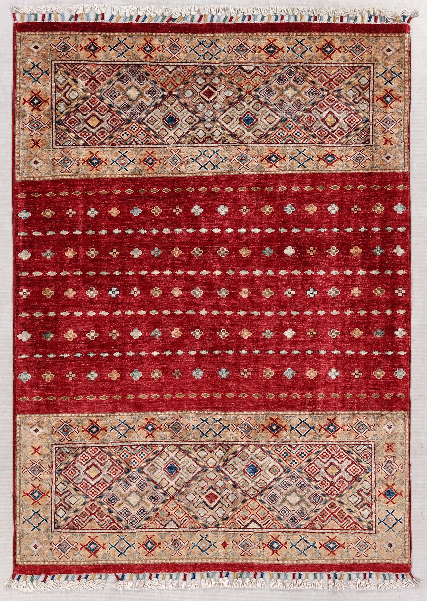 Handmade Persian Rug KHURJEEN