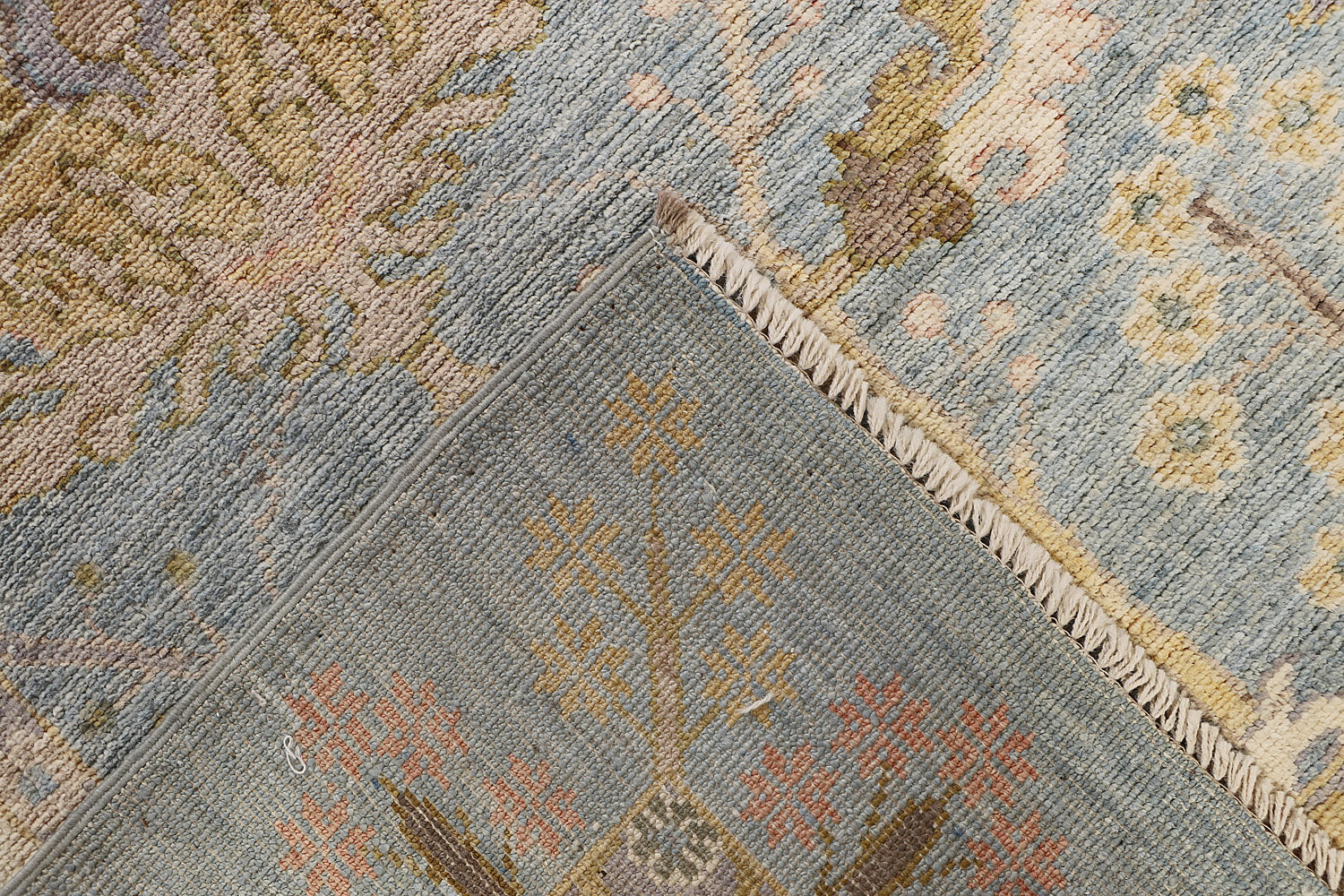 Handmade Turkish Rug OUSHAK