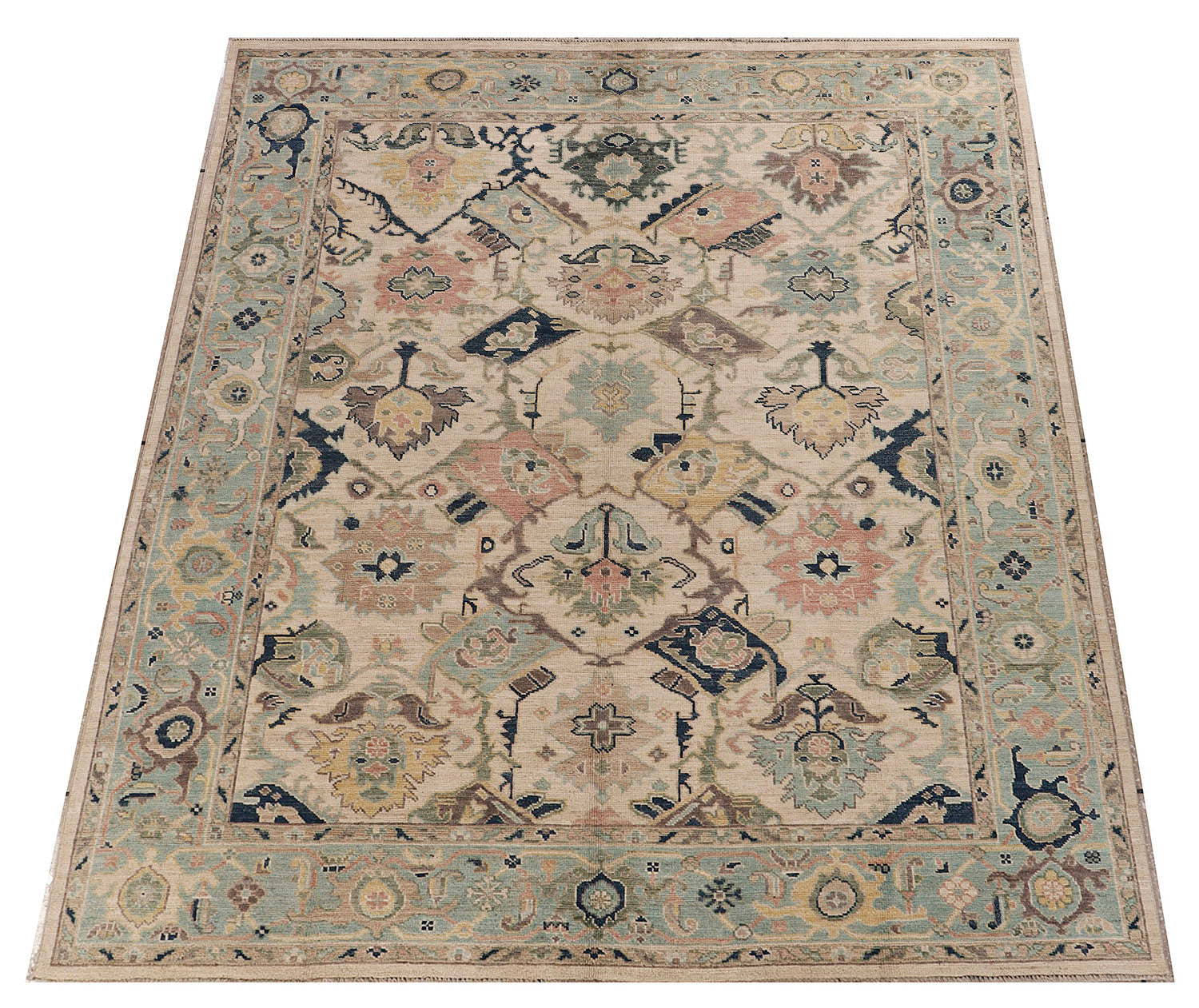 Handmade Turkish Rug OUSHAK