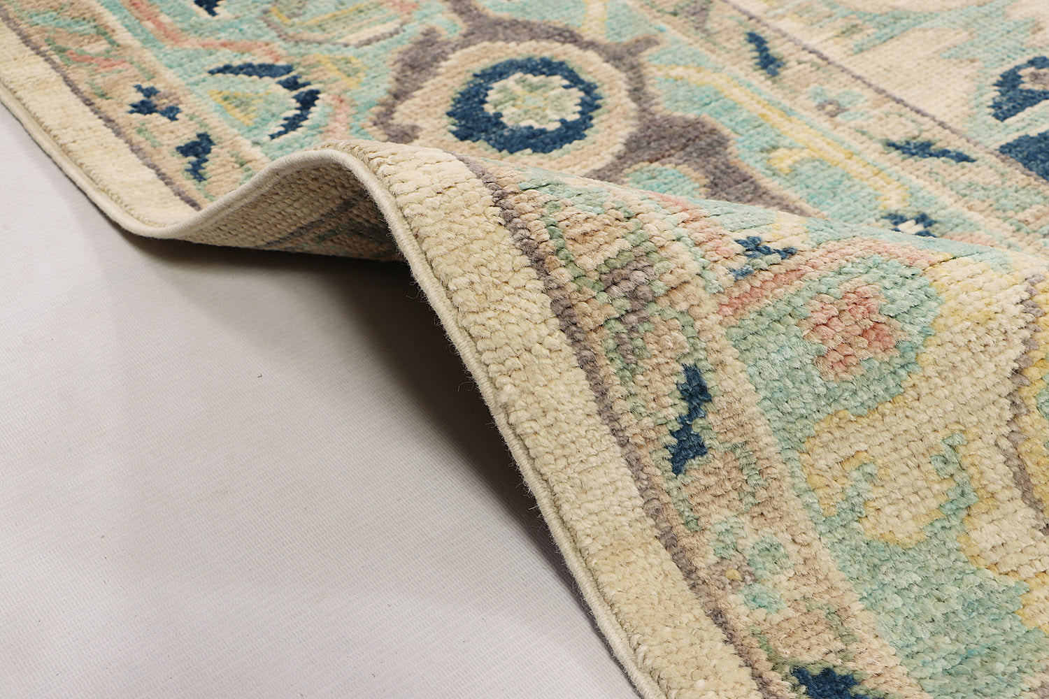 Handmade Turkish Rug OUSHAK