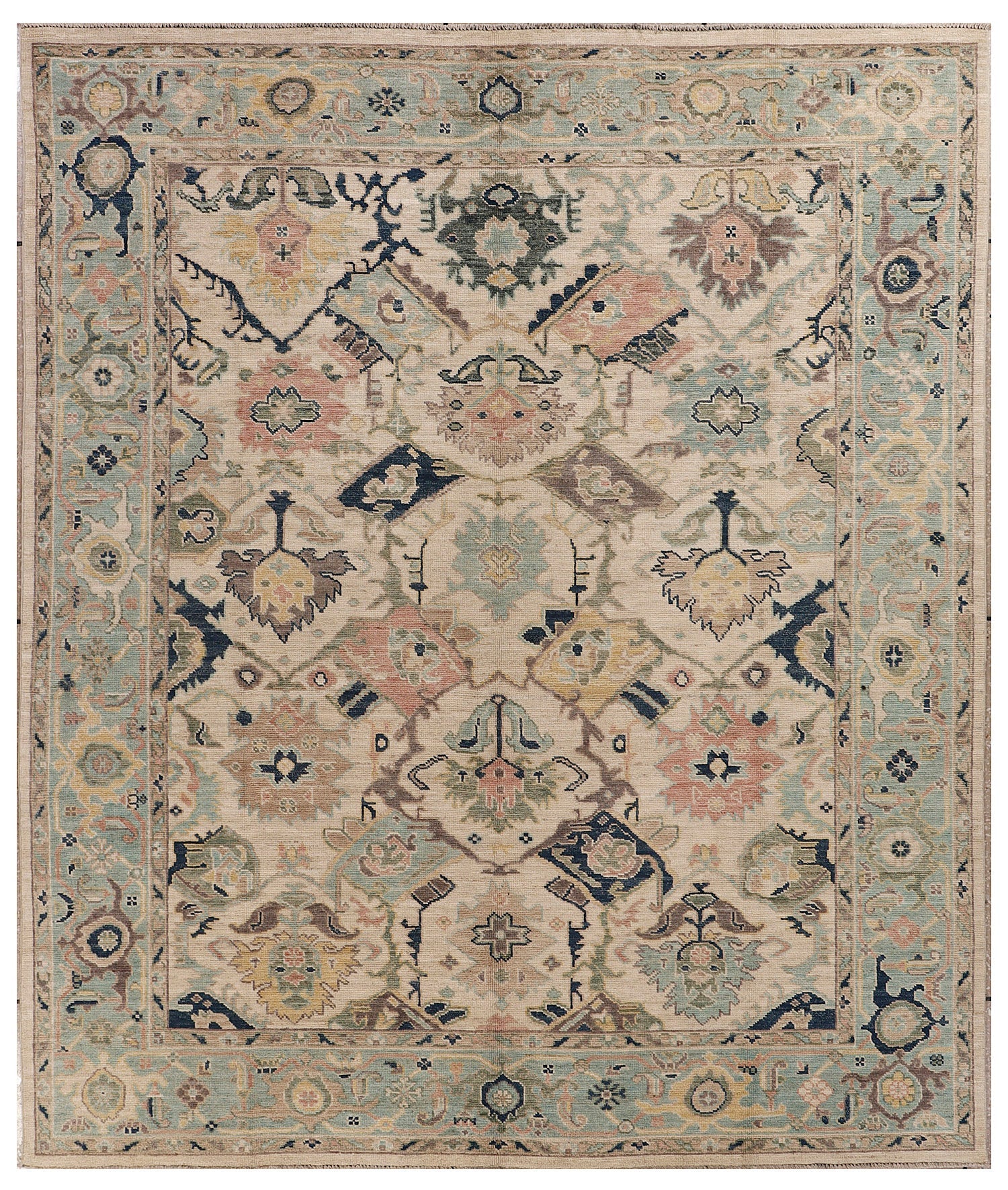 Handmade Turkish Rug OUSHAK