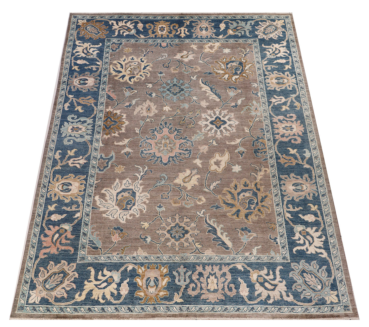 Handmade Turkish Rug OUSHAK