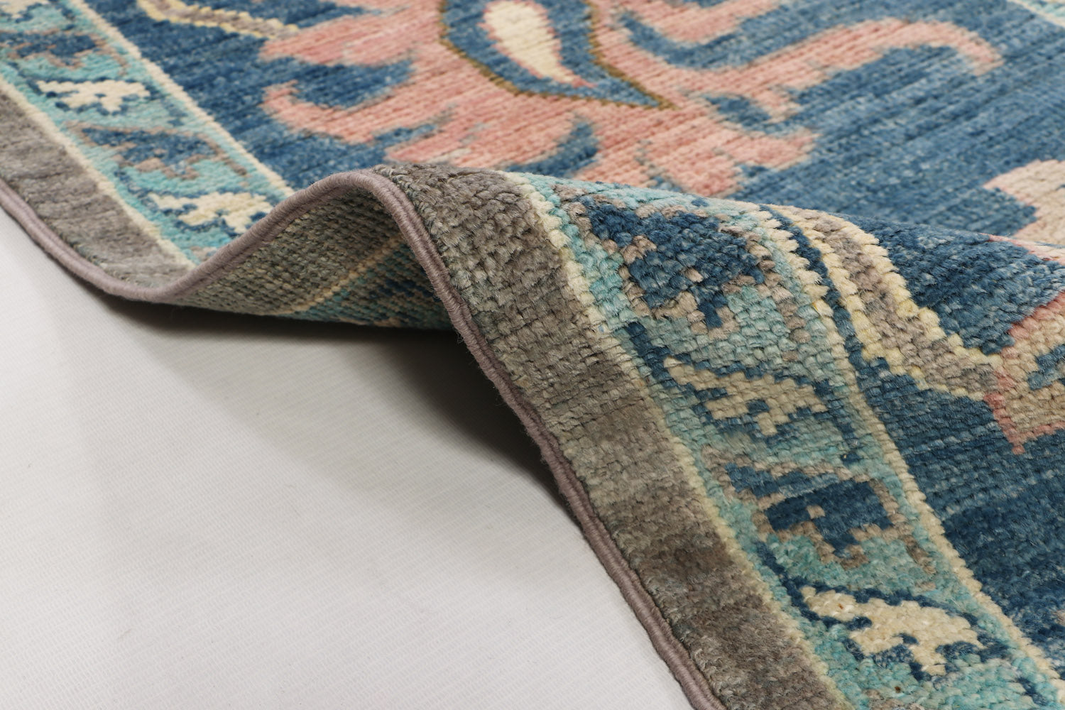 Handmade Turkish Rug OUSHAK