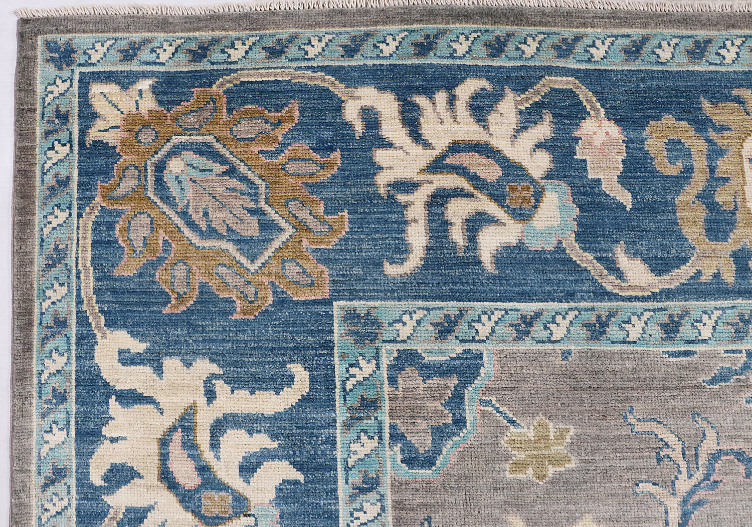 Handmade Turkish Rug OUSHAK