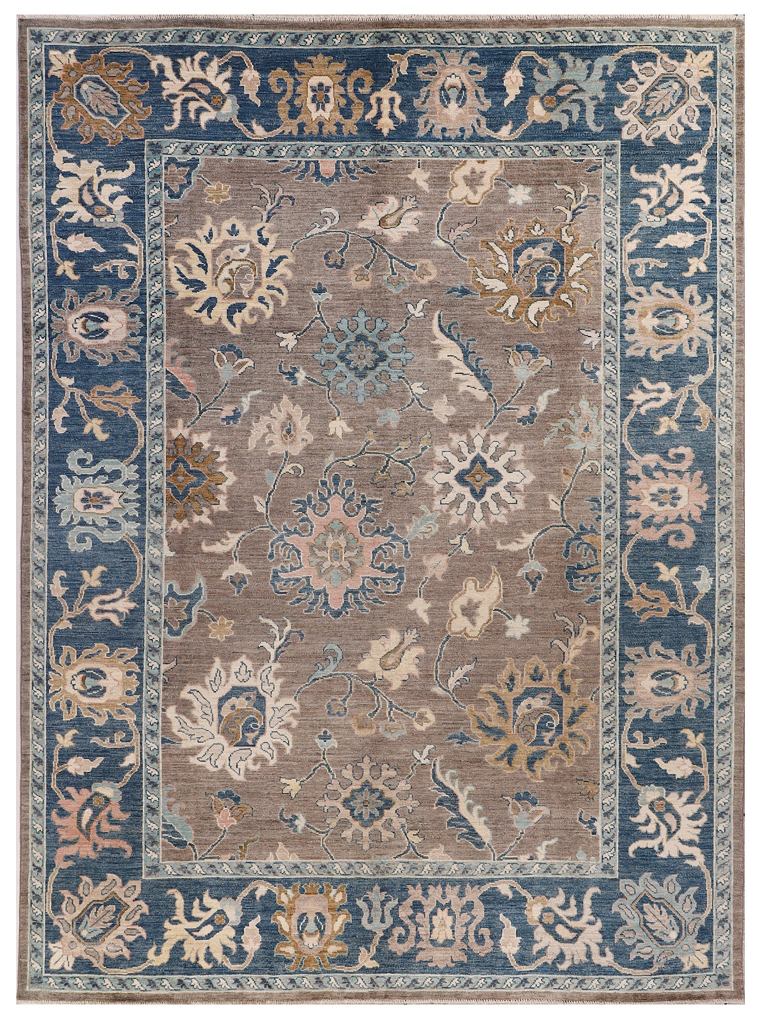 Handmade Turkish Rug OUSHAK