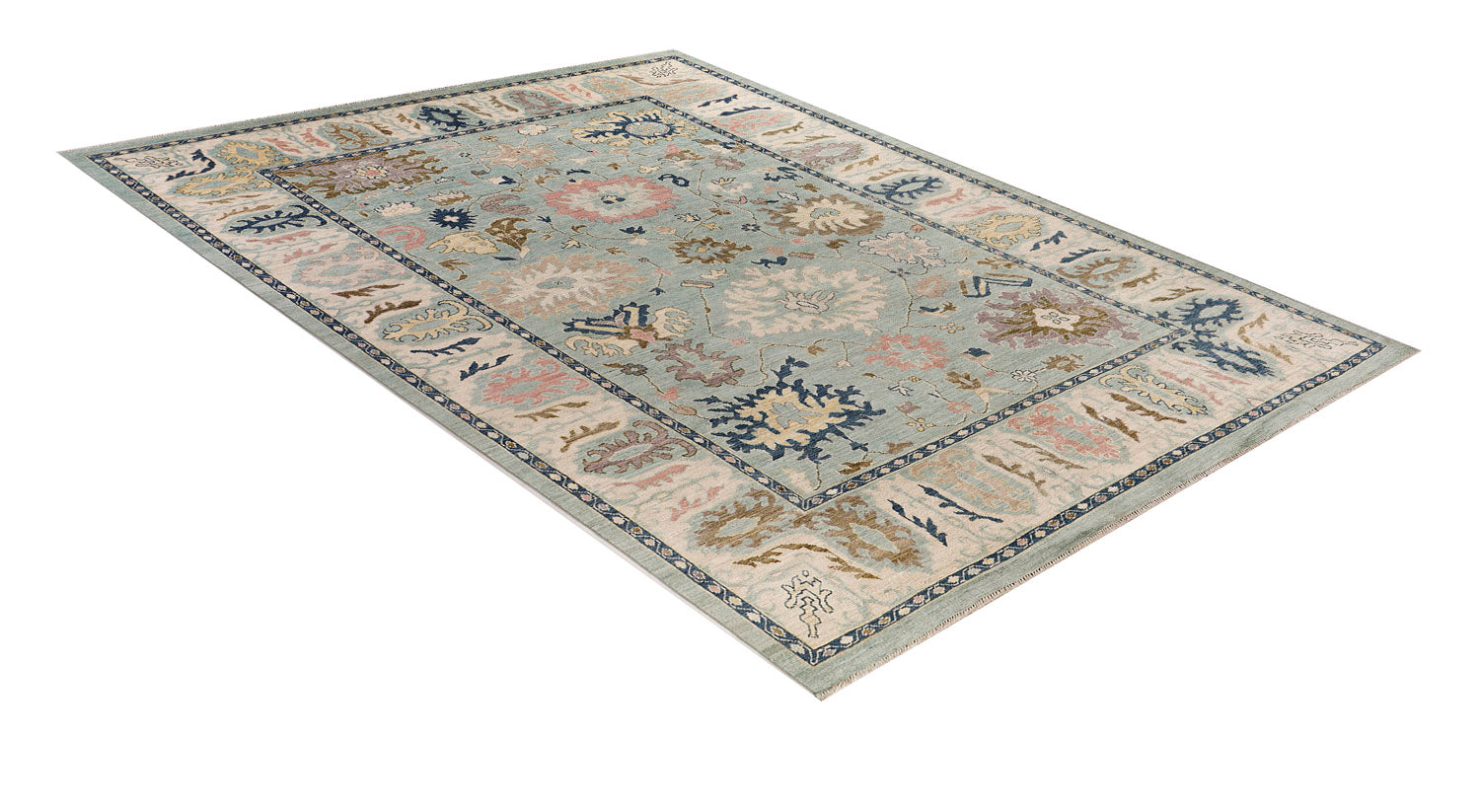 Handmade Turkish Rug OUSHAK