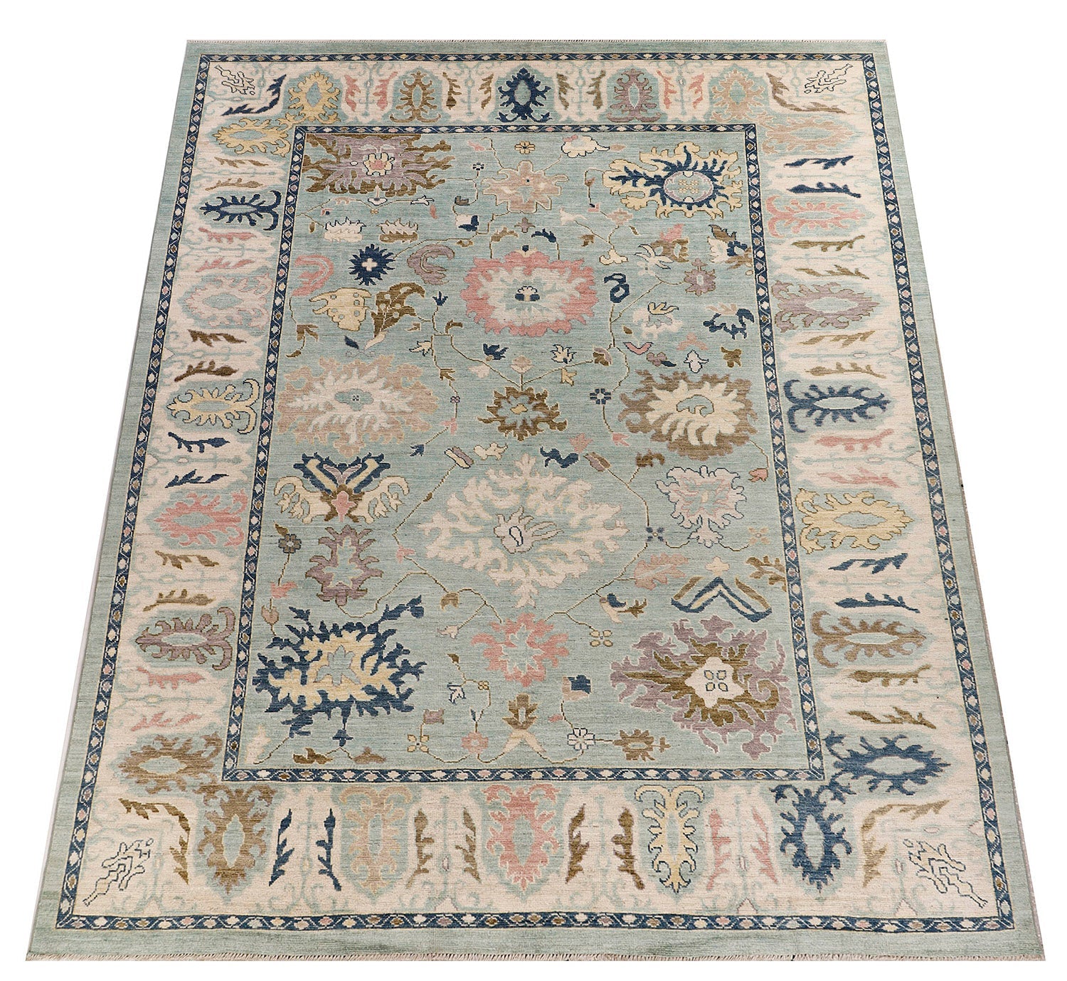 Handmade Turkish Rug OUSHAK