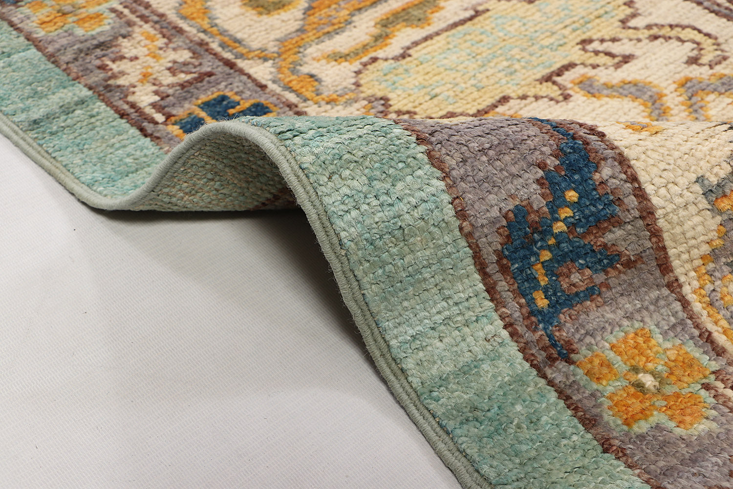 Handmade Turkish Rug OUSHAK