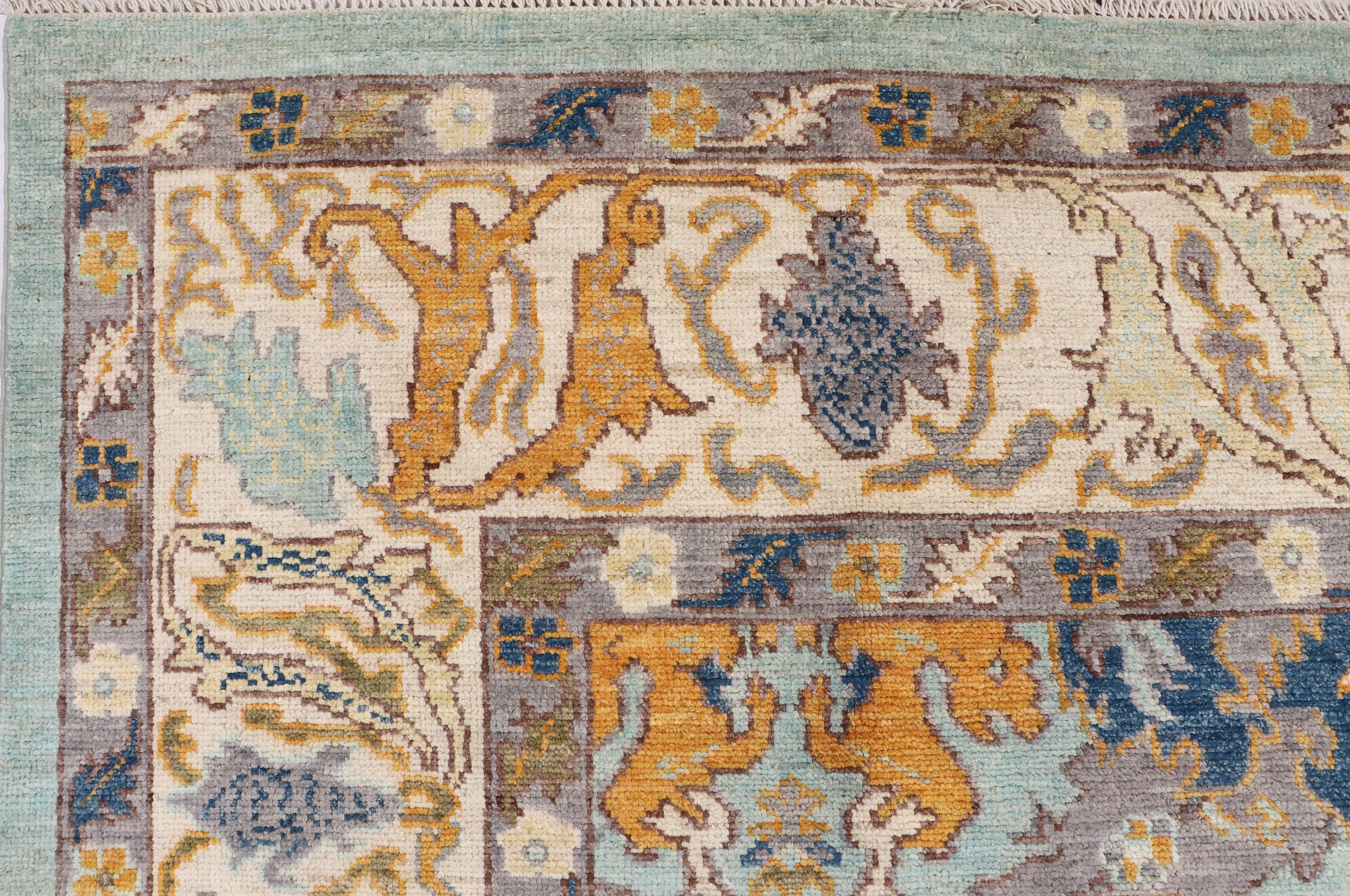 Handmade Turkish Rug OUSHAK