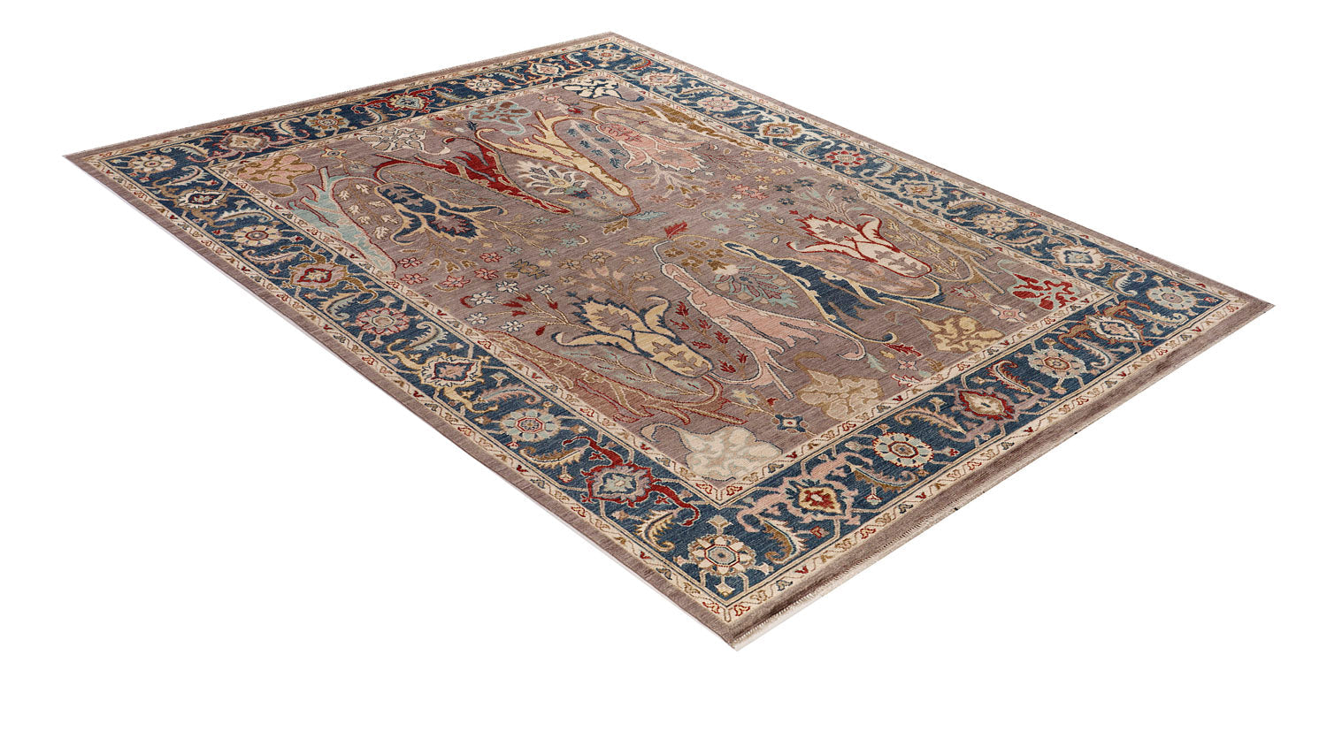 Handmade Turkish Rug OUSHAK