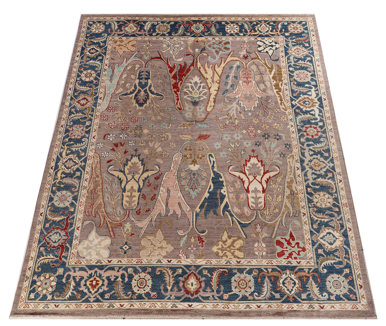 Handmade Turkish Rug OUSHAK