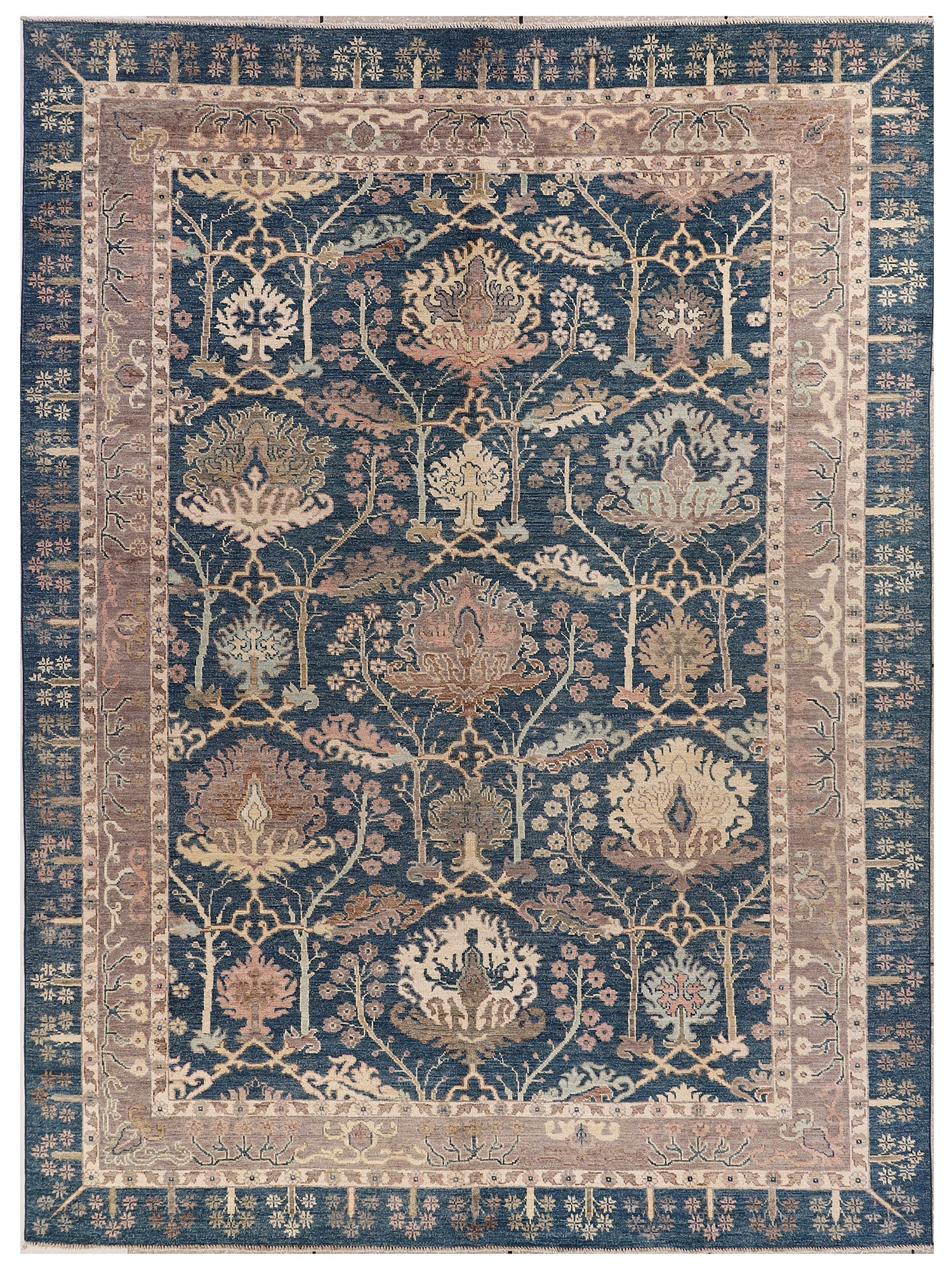 Handmade Turkish Rug OUSHAK