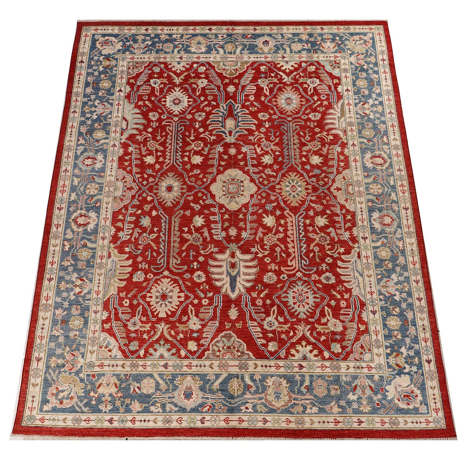 Handmade Turkish Rug OUSHAK