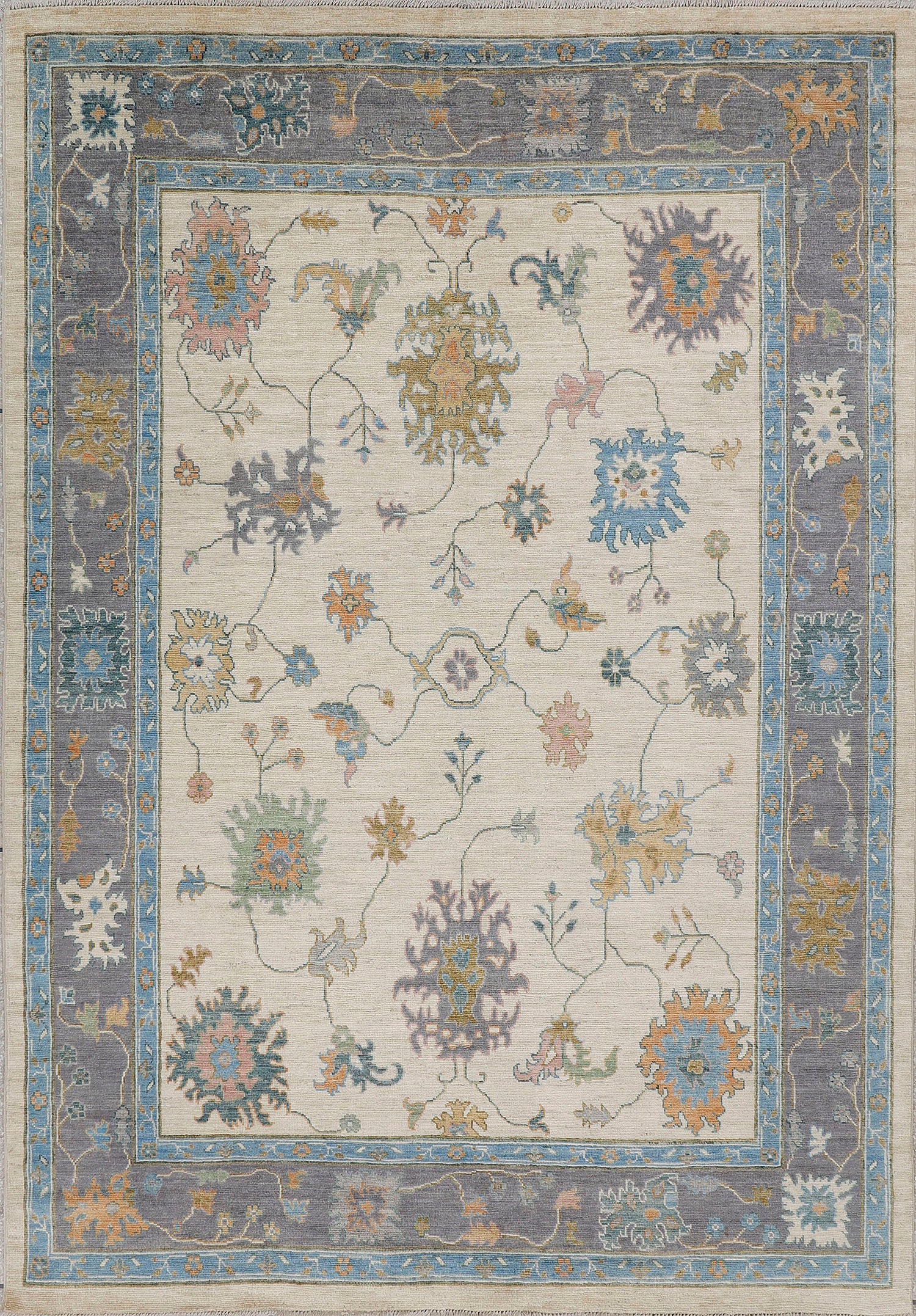 Handmade Turkish Rug OUSHAK