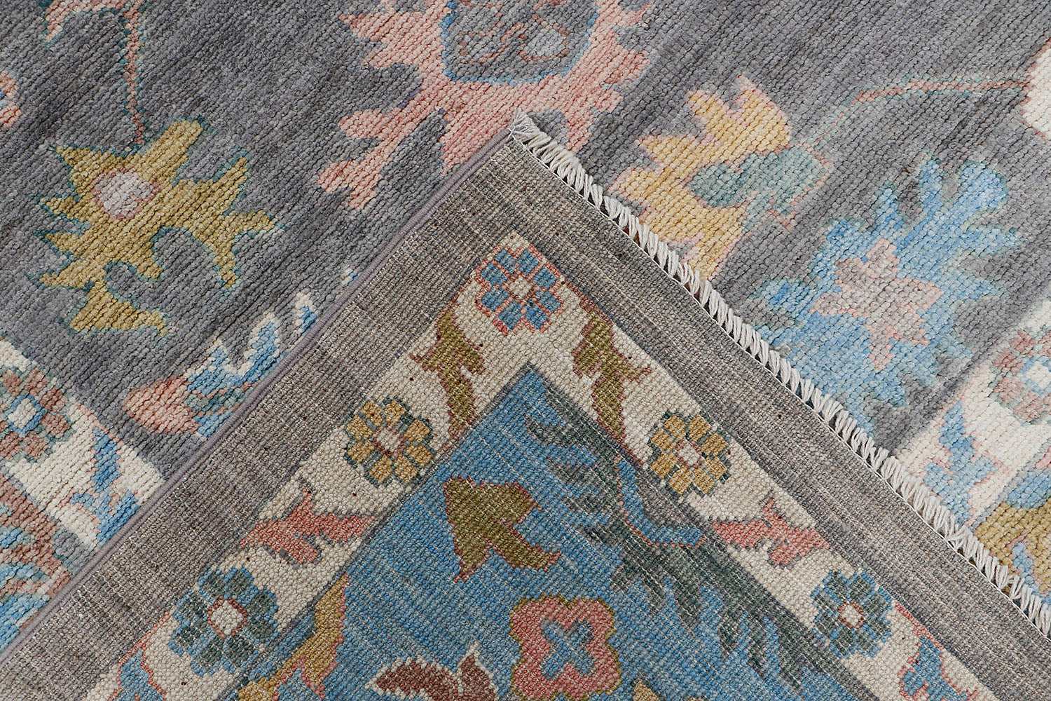 Handmade Turkish Rug OUSHAK