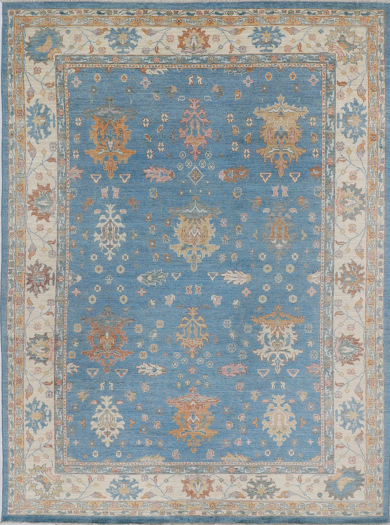 Handmade Turkish Rug OUSHAK