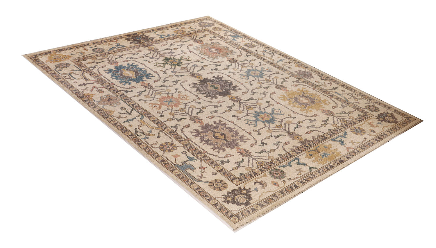 Handmade Turkish Rug OUSHAK