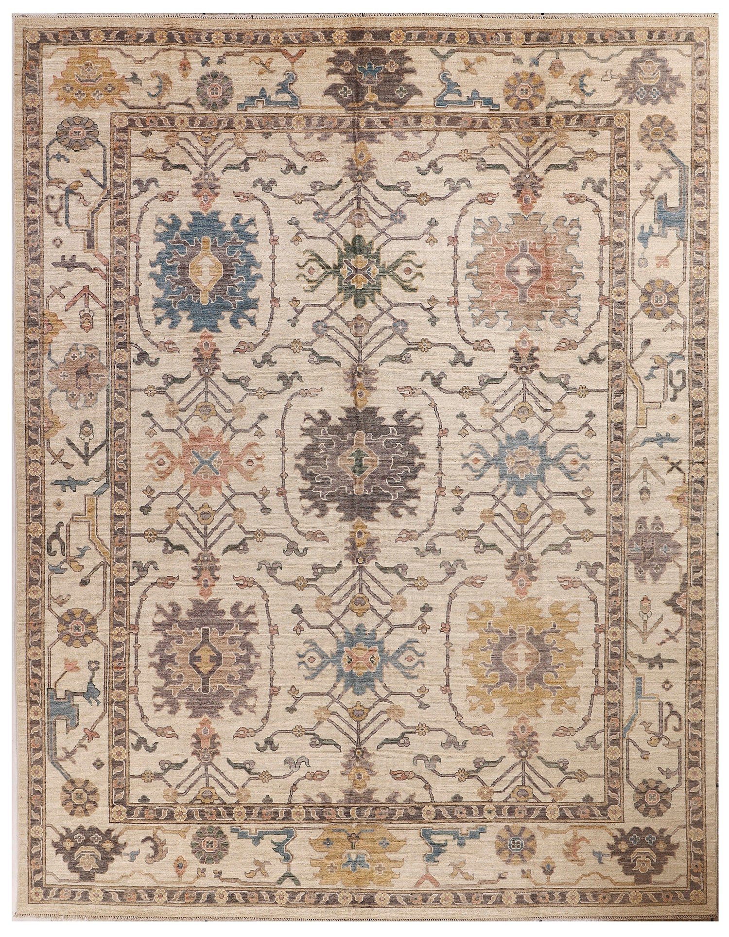 Handmade Turkish Rug OUSHAK