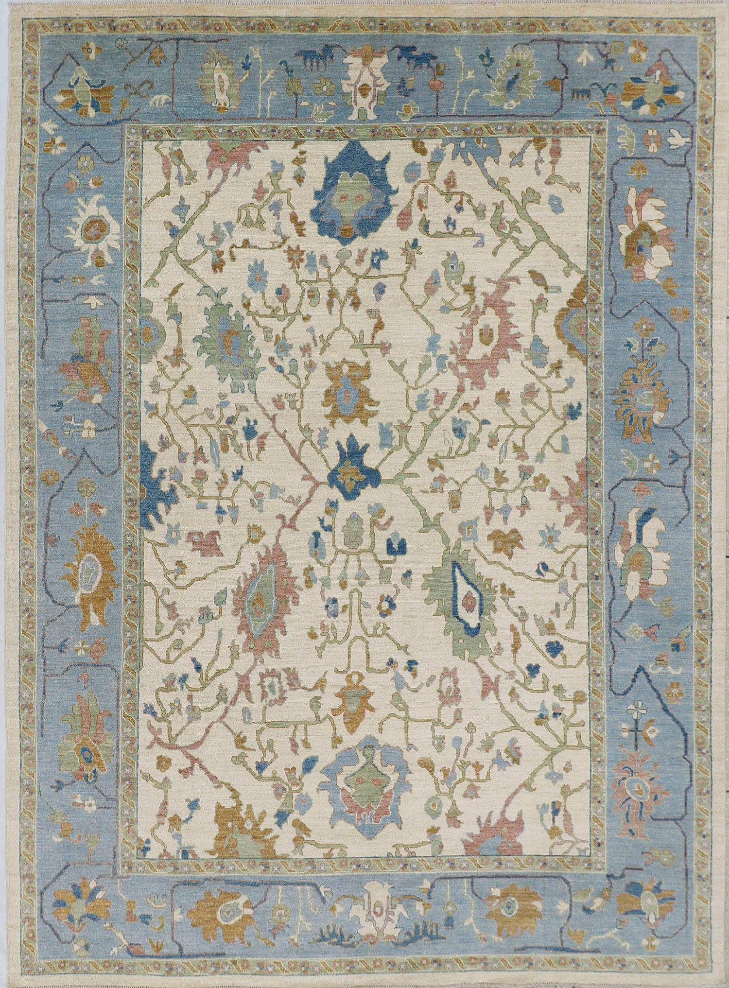 Handmade Turkish Rug OUSHAK