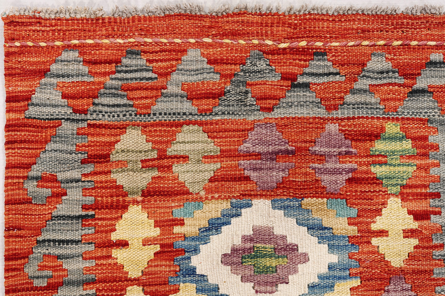 2' x 3' Multy Handmade Veggie Dye Kilim Rug Rectangular