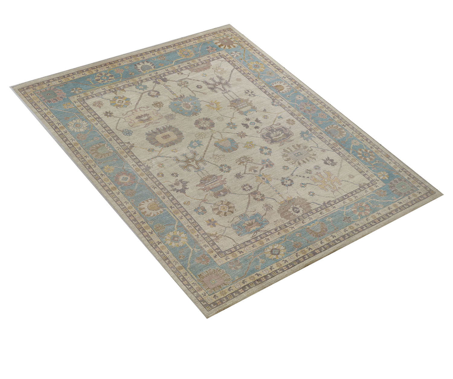 Handmade Turkish Rug OUSHAK