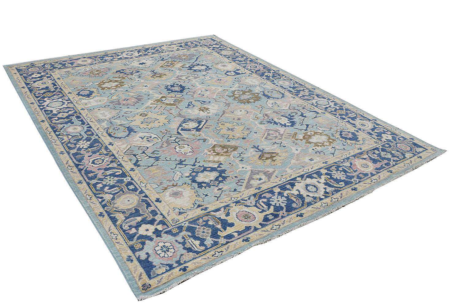 Handmade Turkish Rug OUSHAK