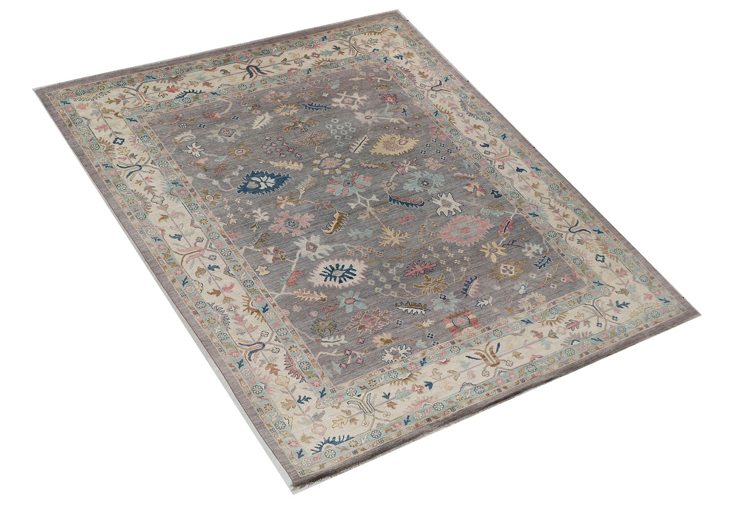 Handmade Turkish Rug OUSHAK