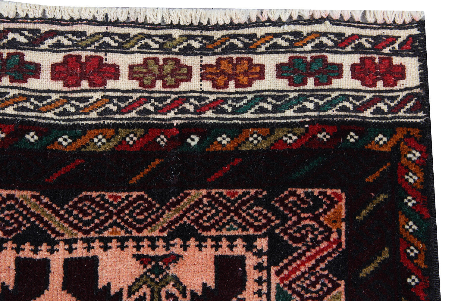 Handmade Adraskan Baluchi Afghan Rug