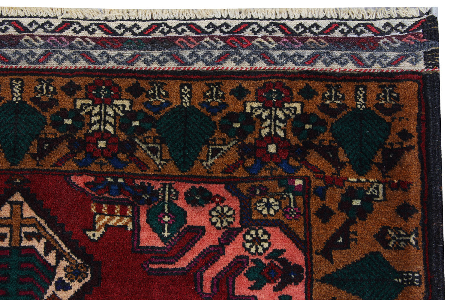 Handmade Adraskan Baluchi Afghan Rug
