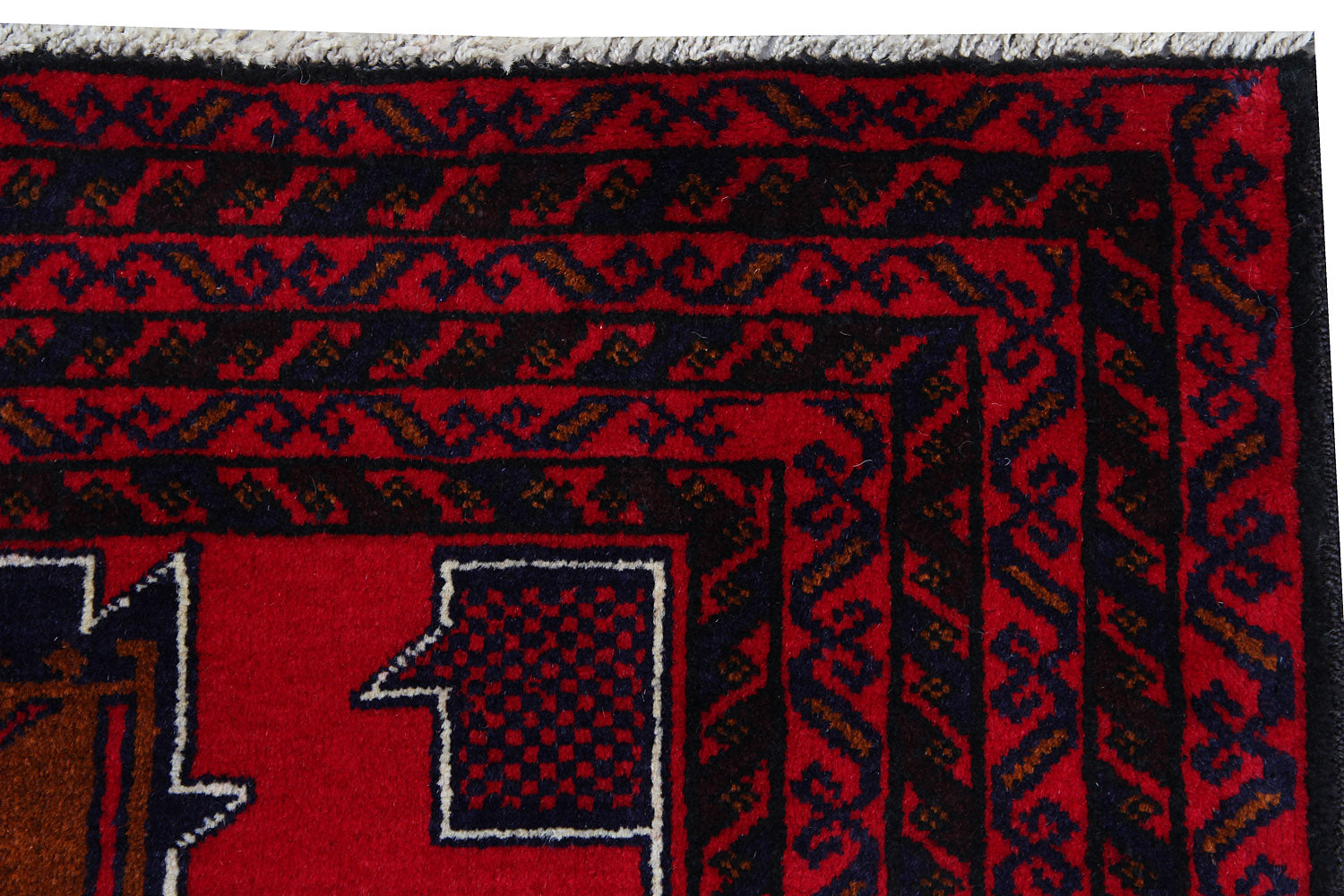 Handmade Adraskan Baluchi Afghan Rug