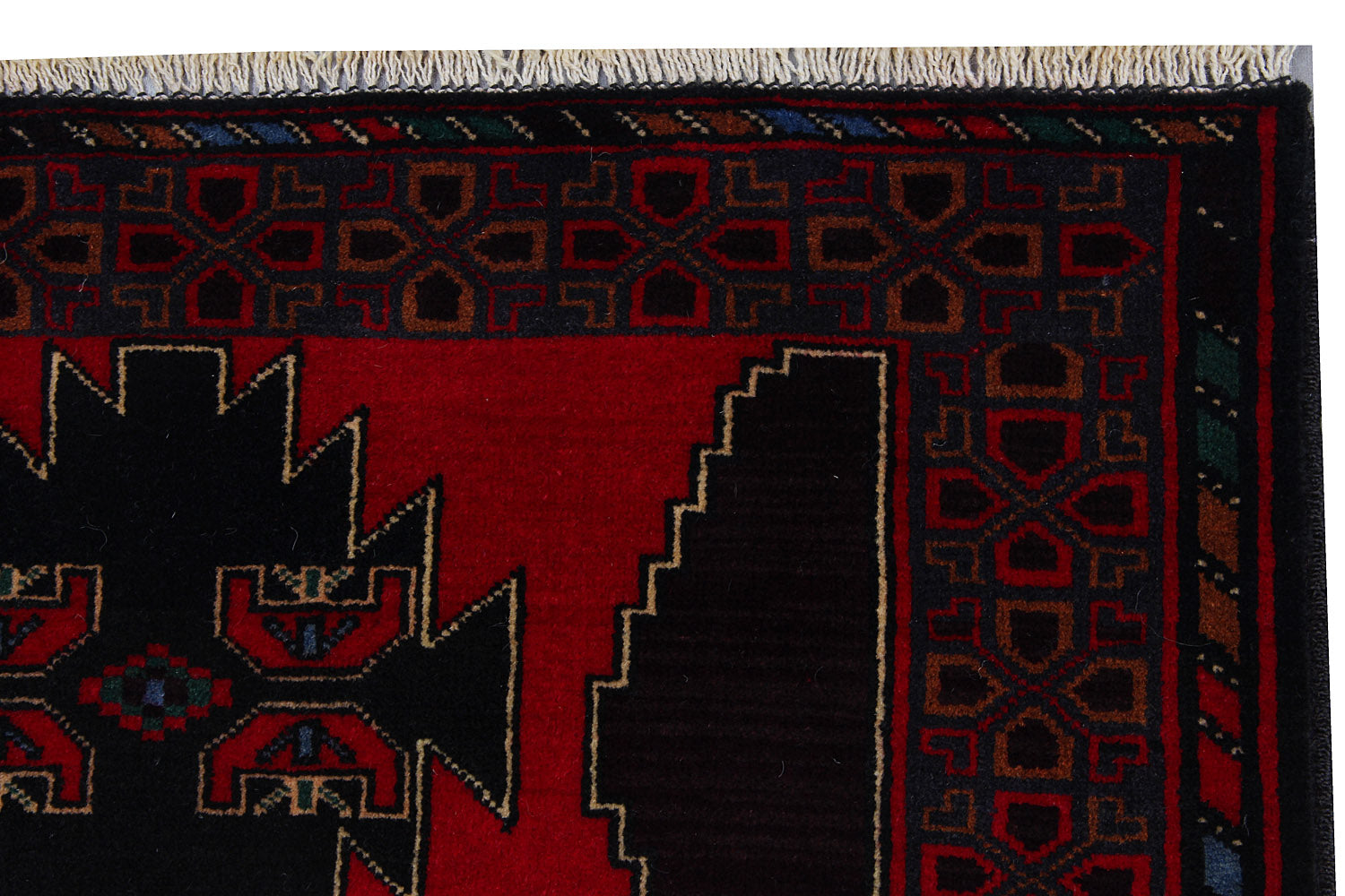 Handmade Adraskan Baluchi Afghan Rug