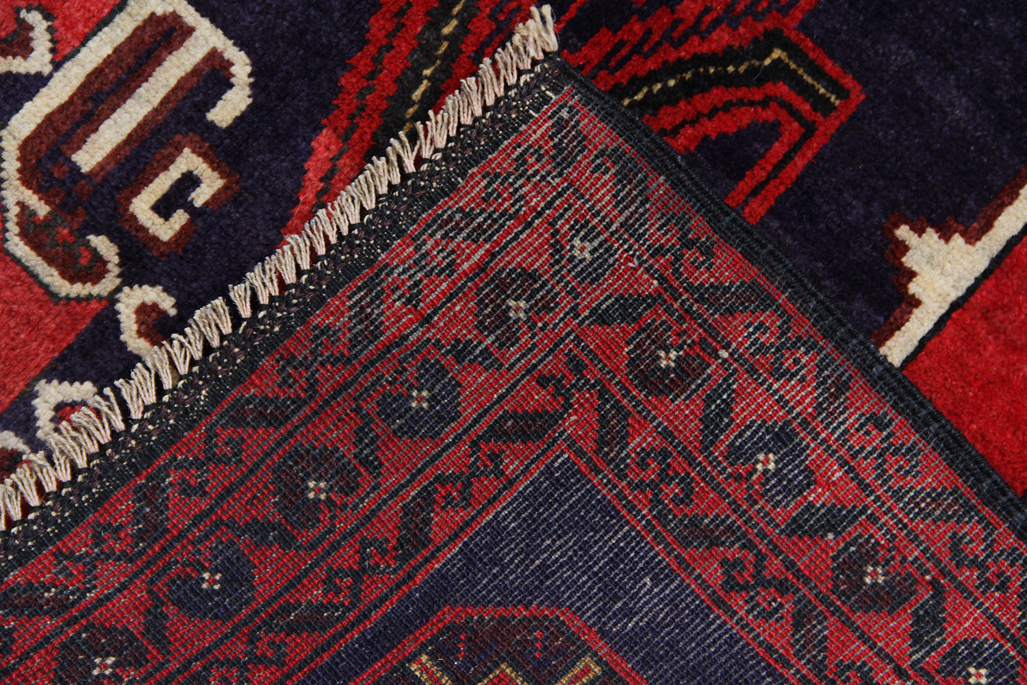 Handmade Adraskan Baluchi Afghan Rug