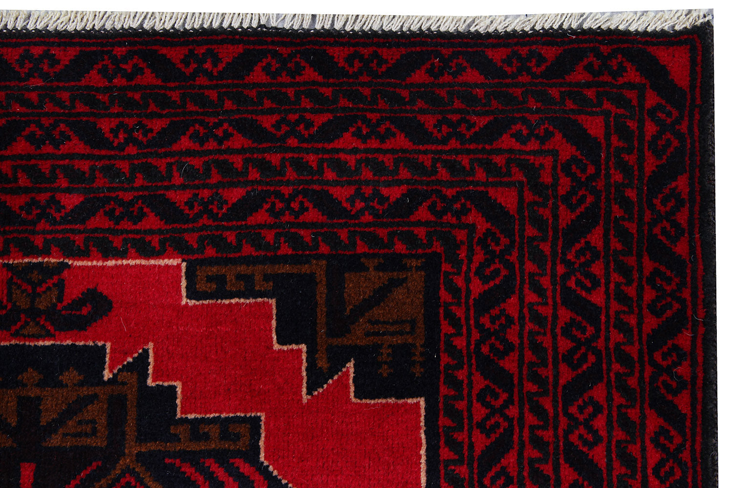Handmade Adraskan Baluchi Afghan Rug
