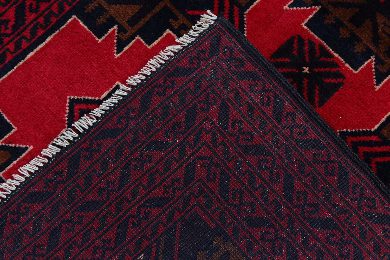 Handmade Adraskan Baluchi Afghan Rug