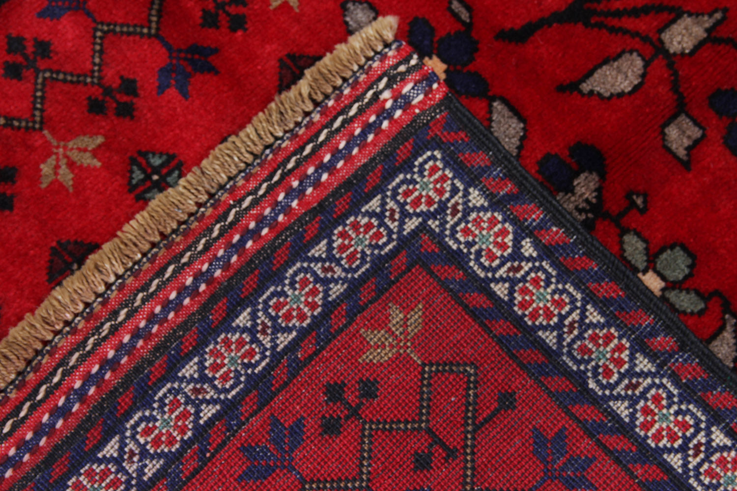Handmade Adraskan Baluchi Afghan Rug