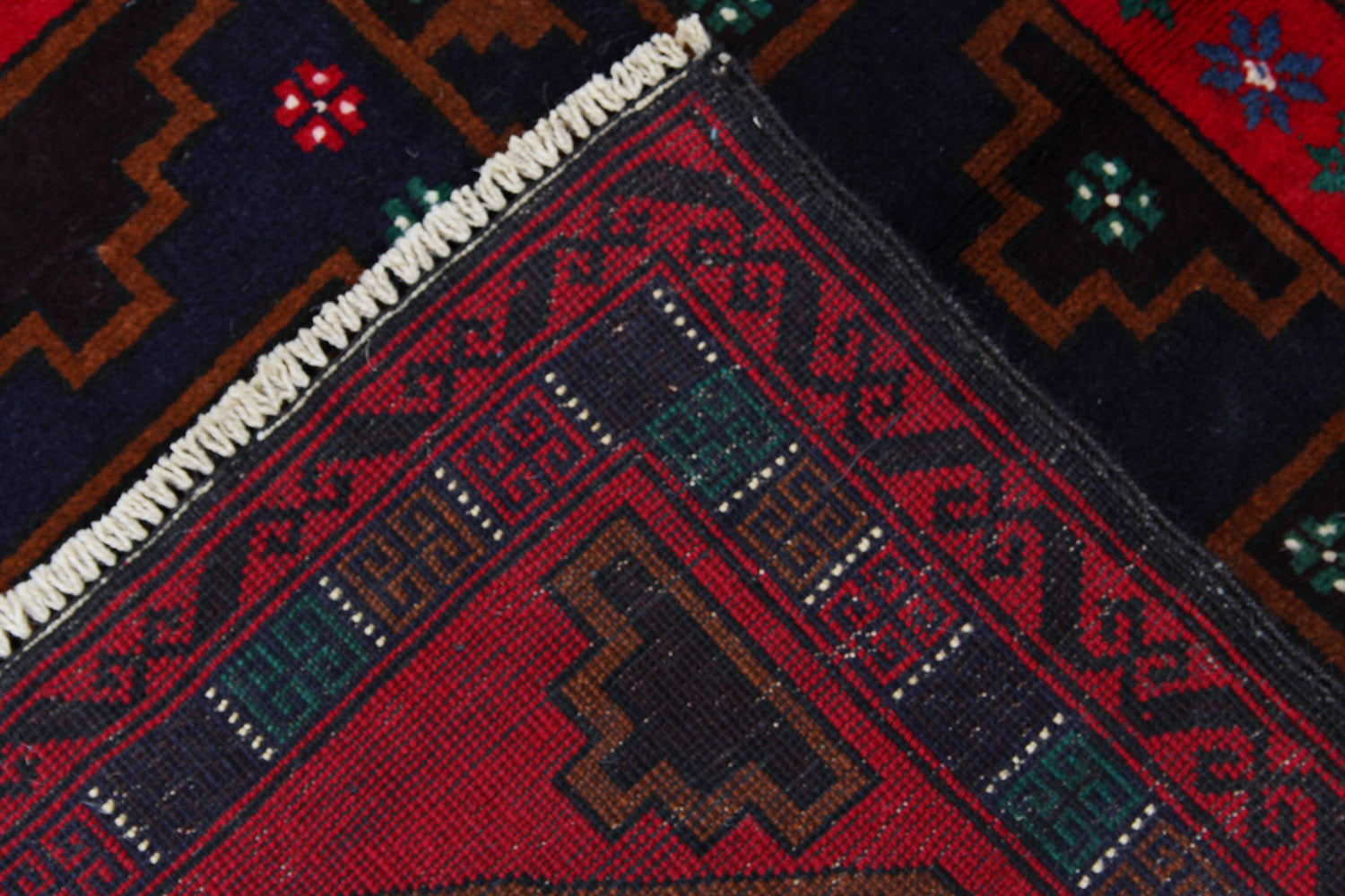 Handmade Adraskan Baluchi Afghan Rug