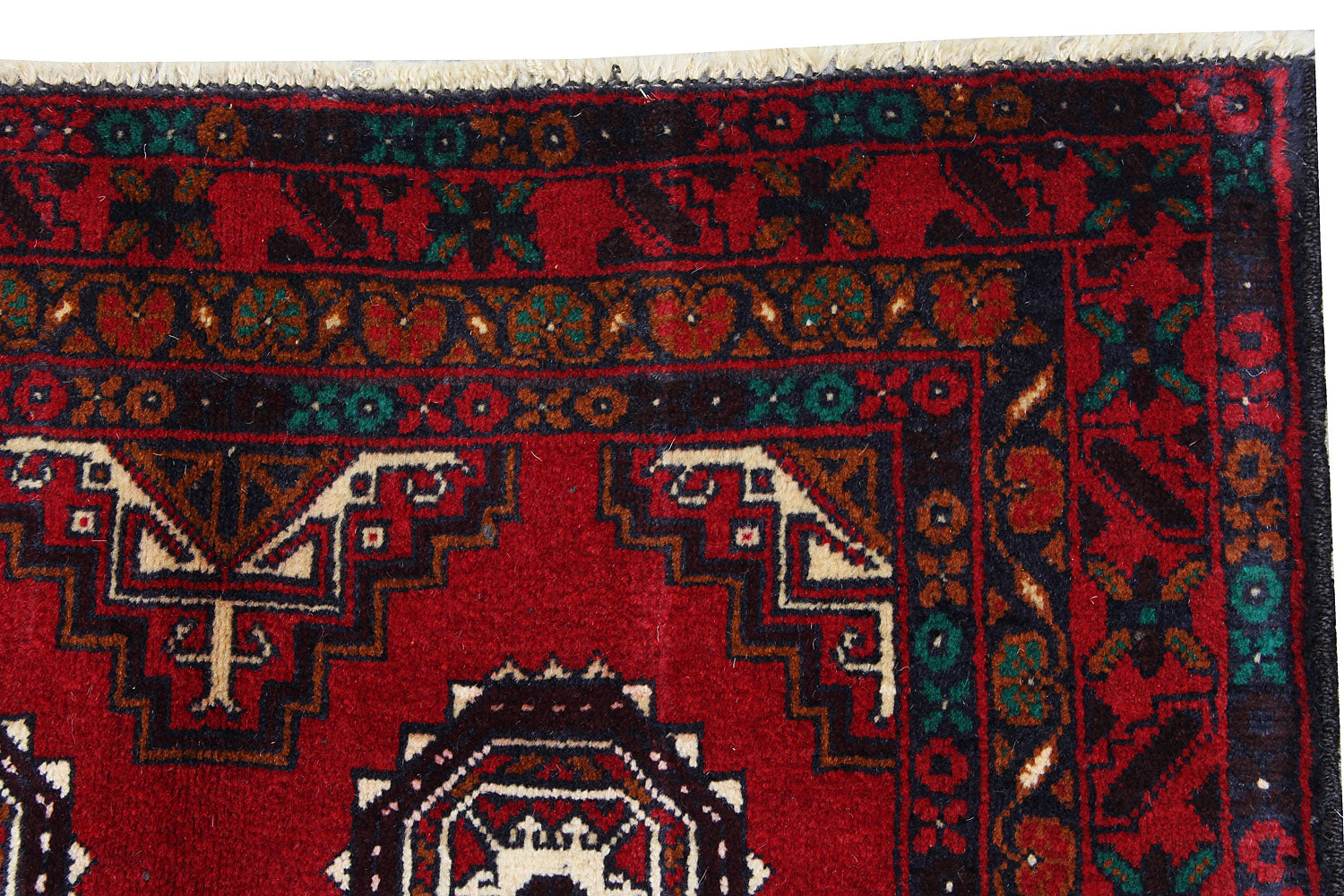 Handmade Adraskan Baluchi Afghan Rug