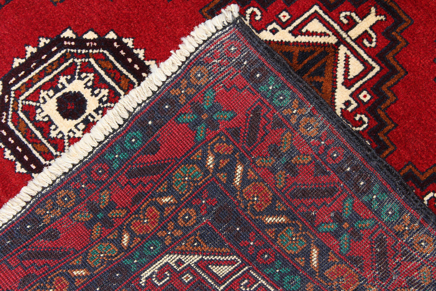 Handmade Adraskan Baluchi Afghan Rug