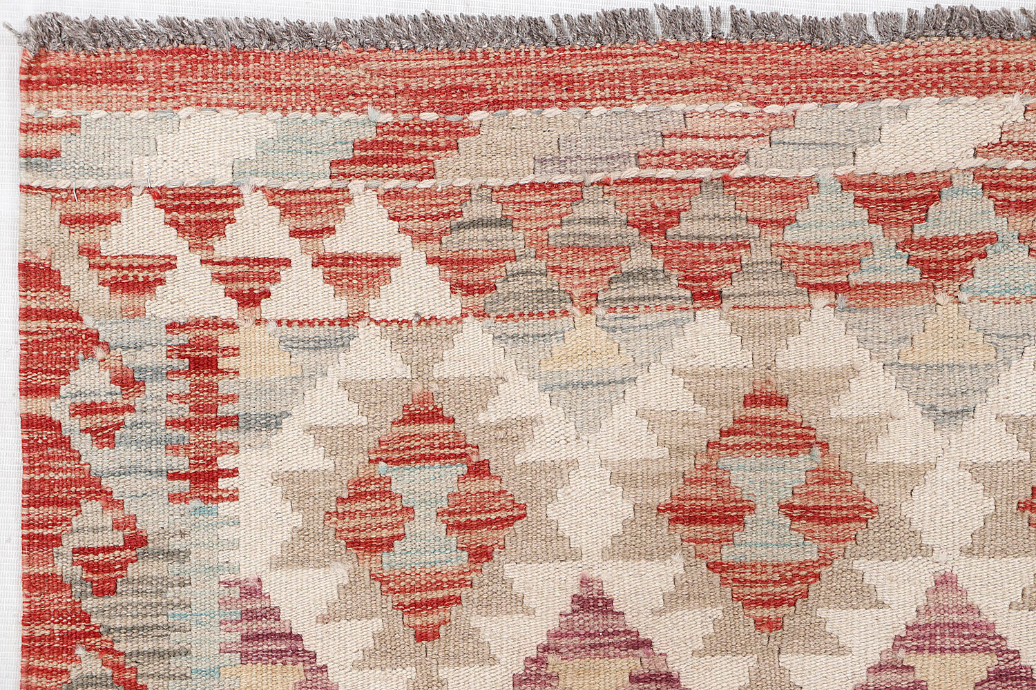 Multy Handmade Veggie Dye Kilim Rug Rectangular